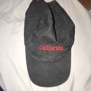 Brandy Melville Distressed denim hat